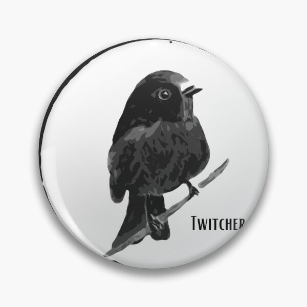 Item preview, Twitcher bird design on T-shirts and accessories designed and sold by Jennifer Morcom.