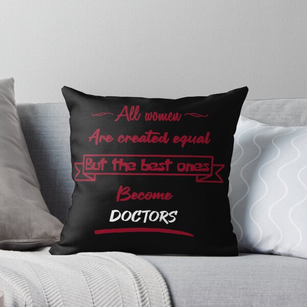 Item preview, The best women become doctors (English) designed and sold by 2Girls1Shirt.