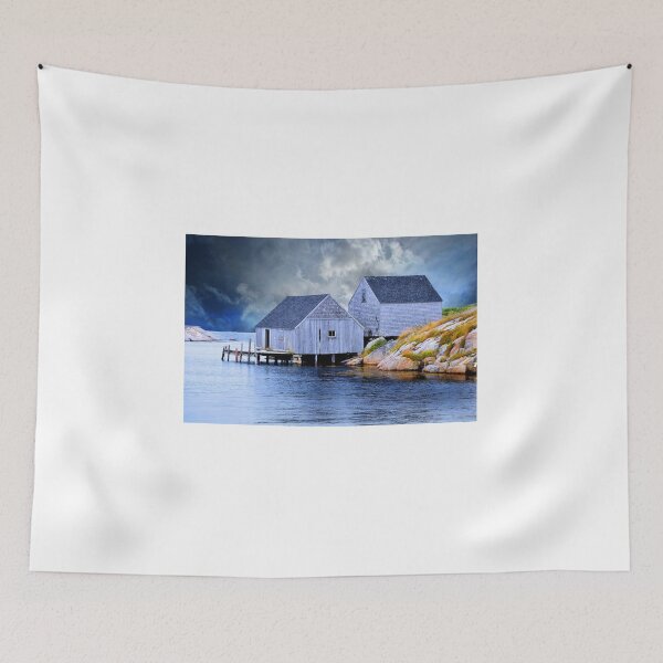 Item preview, Fishing Huts Peggys Cove Nova Scotia  designed and sold by Elaine Manley.