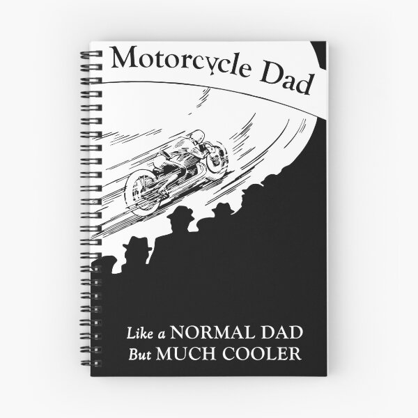 Item preview, Motorcycle Dad - Like a normal dad but much cooler - Vintage Moto Father's Day Gift Idea designed and sold by Vintage-TM.