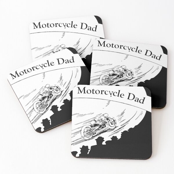 Item preview, Motorcycle Dad - Like a normal dad but much cooler - Vintage Moto Father's Day Gift Idea designed and sold by Vintage-TM.