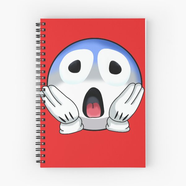 Item preview, amazed emoji - red designed and sold by ZiphGames.