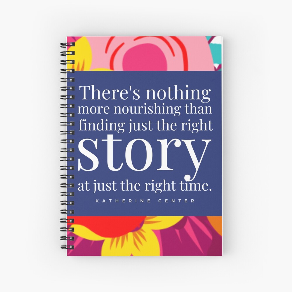 THE RIGHT STORY Spiral Notebook
