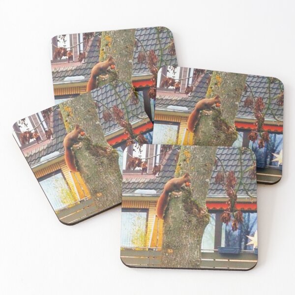Item preview, squirrel on a tree designed and sold by OMdesigns93.