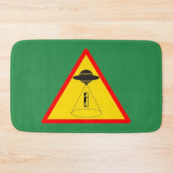 Item preview, Mysterious Monolith Landing Zone warning sign designed and sold by SolidEarthArt.