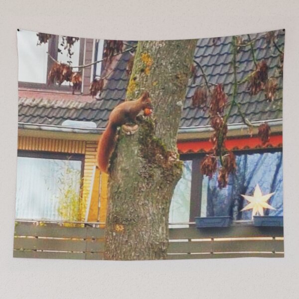 Item preview, squirrel on a tree designed and sold by OMdesigns93.