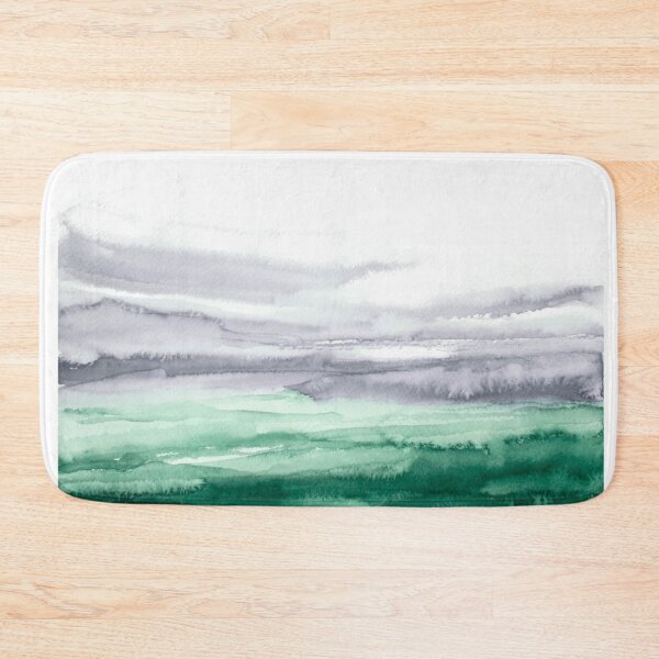 Item preview, Green gray landscape  designed and sold by ElaSzczepaniak.