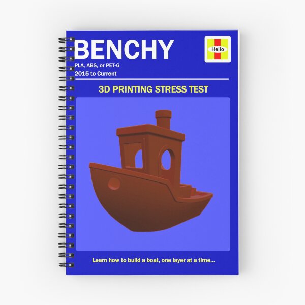 Item preview, Benchy Manual Cover designed and sold by awlred.