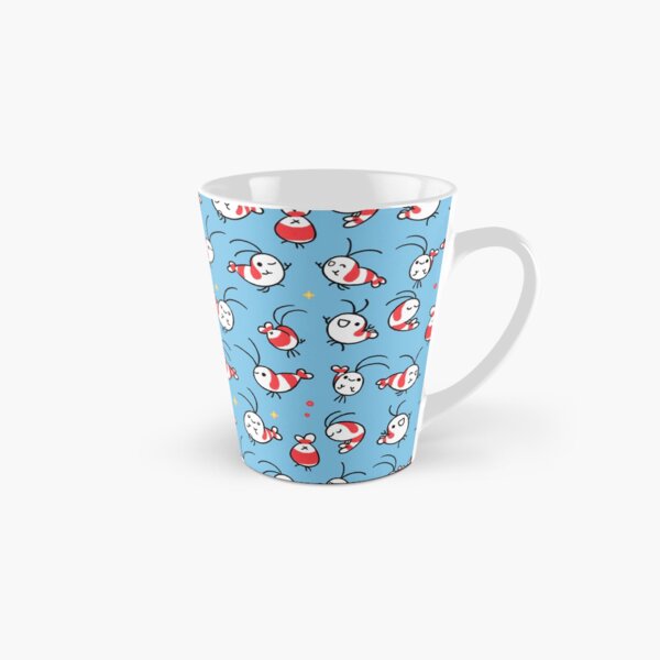 Shy Shrimp pattern Tall Mug