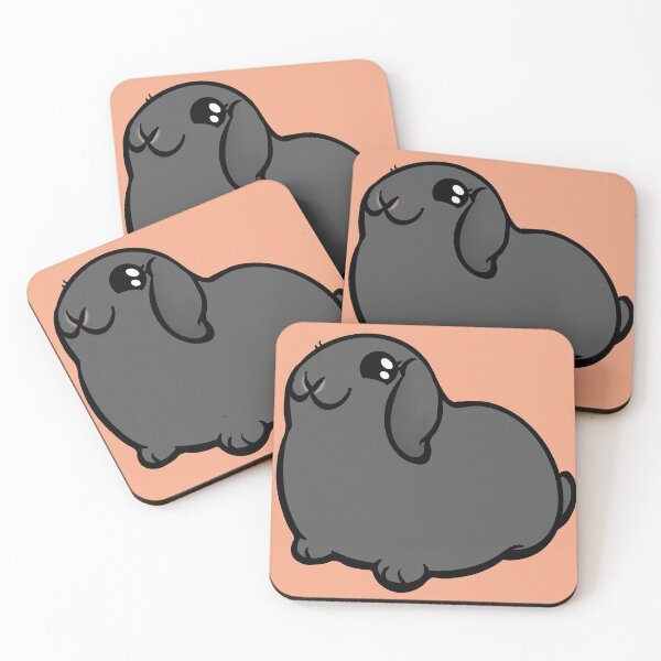 Item preview, Gray Lop Bunny Rabbit Coney designed and sold by RJKpoyp.