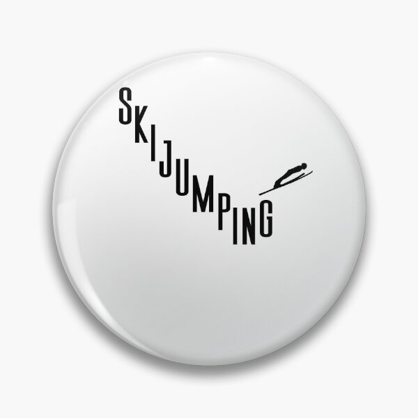 Item preview, Ski jumping hill ski jumper - black designed and sold by dJ-Design.