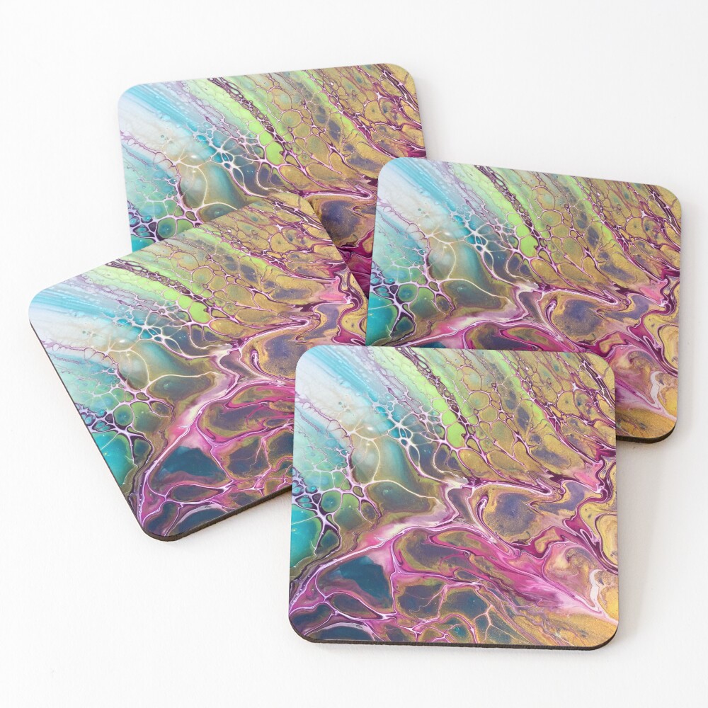Item preview, Coasters (Set of 4) designed and sold by Rockerbellas.