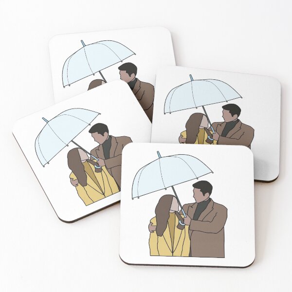 Artikelvorschau, Bruchlandung auf dir – Ri Jung Hyuk und Yoon Se-Ri – Hyun Bin und Son Ye-jin – Regenschirmszene entworfen und verkauft von AJ-DesignCo.