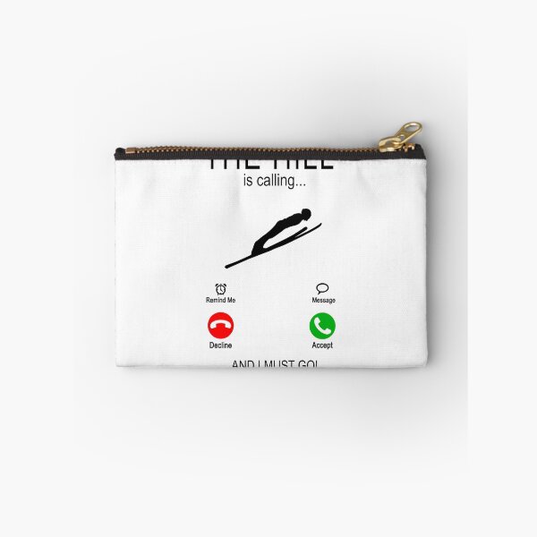 Item preview, The hill is calling - ski jumping ski jumpers designed and sold by dJ-Design.