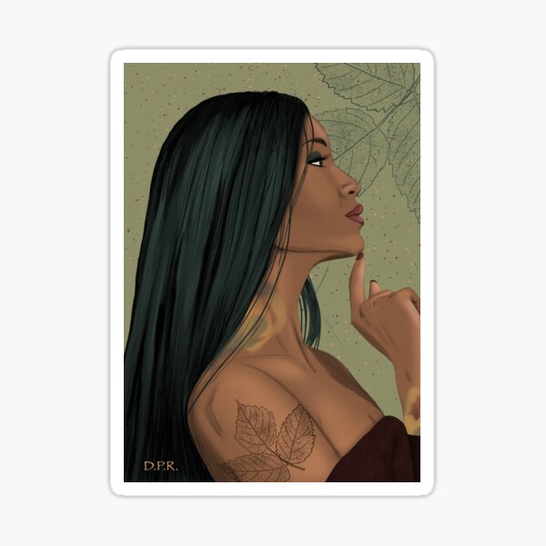 Portrait 6 Sticker