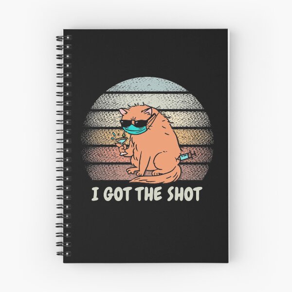 Item preview, I Got The Shot Funny Martini Cat Pro Vaccination designed and sold by Siiiiichfried.