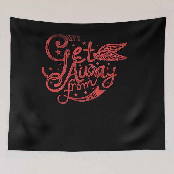 Item preview, Vintage Design Lets Get Away from It All designed and sold by Joxxio.