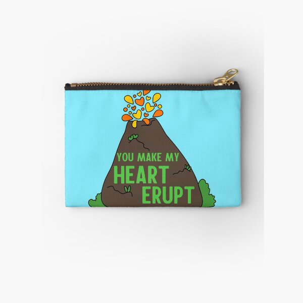 Item preview, Funny Volcano Pun You Make My Heart Erupt designed and sold by Punderstandable.