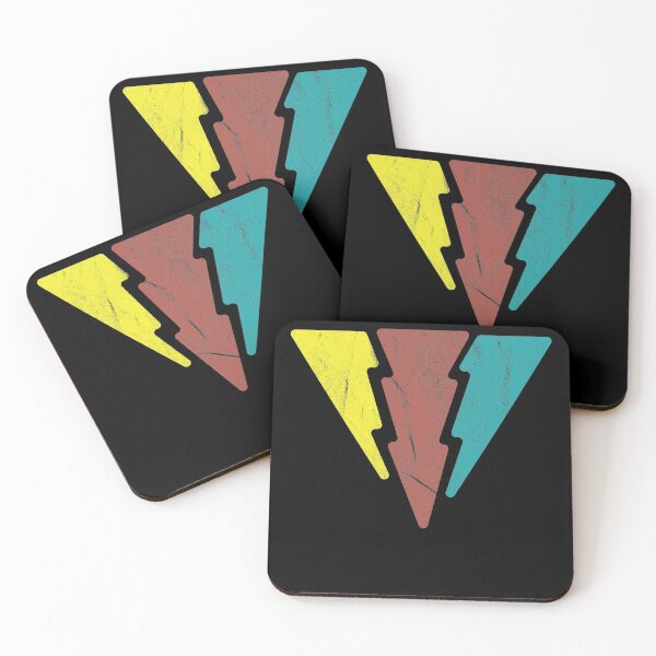 Item preview, Retro Lightning Mountain Crest designed and sold by leftpointshirts.