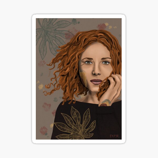Portrait 7 Sticker