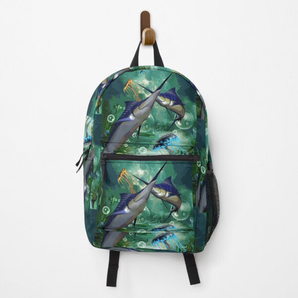 Item preview, Swordfish and jellyfish designed and sold by Karine Dupras.