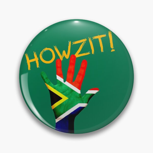 Item preview, HOWZIT Hand South African hello designed and sold by SolidEarthArt.