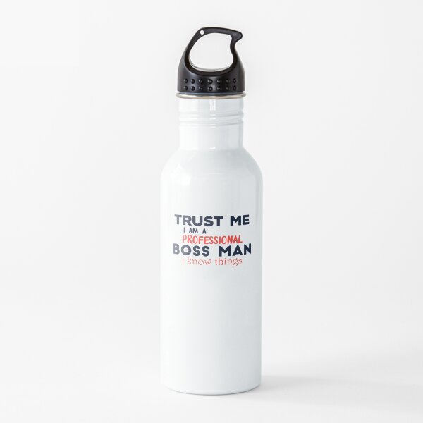 World's Best Boss Sports Drinks Bottle Camping Flask Funny Gift Present 