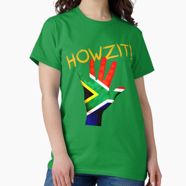 Aperçu de l'œuvre HOWZIT Main sud-africain bonjour créée et vendue par SolidEarthArt.