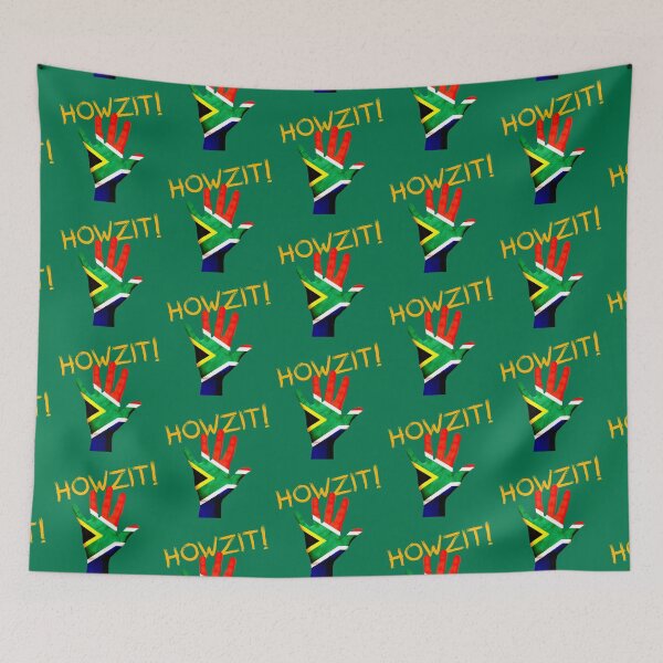 Item preview, HOWZIT Hand South African hello designed and sold by SolidEarthArt.