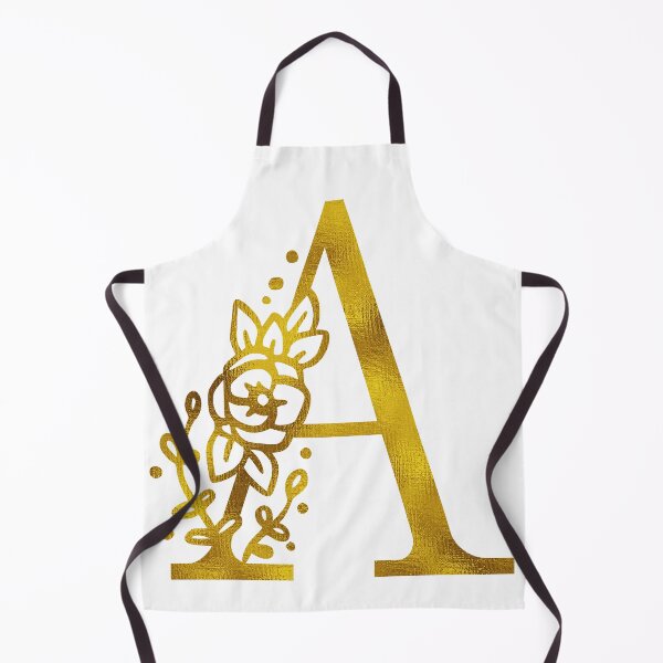 Item preview, Gold Floral Monogram A designed and sold by Amy Olsen.