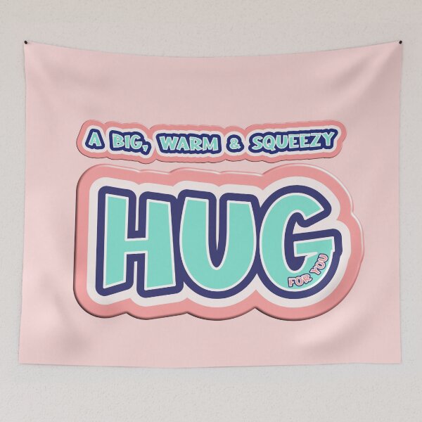 Item preview, Say I miss you with this big warm squeezy hug designed and sold by Caroline Laursen.