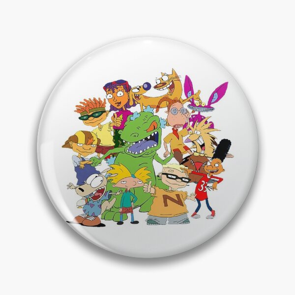 Item preview, Nickelodeon T-Shirt90's Cartoon Mash-Up designed and sold by ViceCenty.