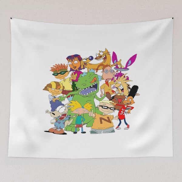 Item preview, Nickelodeon T-Shirt90's Cartoon Mash-Up designed and sold by ViceCenty.