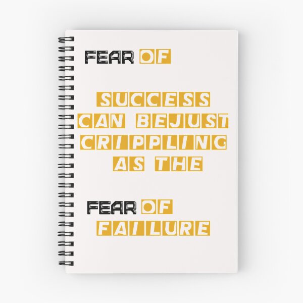 Item preview, Fear of success can be just as crippling as the fear of failure designed and sold by MANINFEAR.