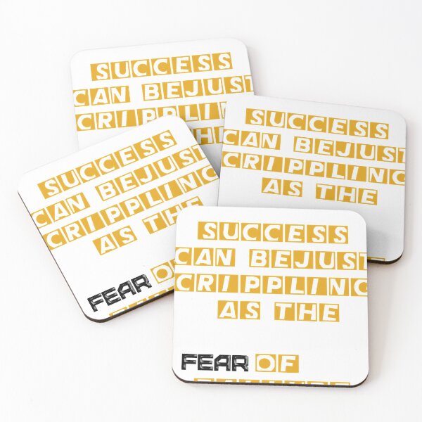 Item preview, Fear of success can be just as crippling as the fear of failure designed and sold by MANINFEAR.