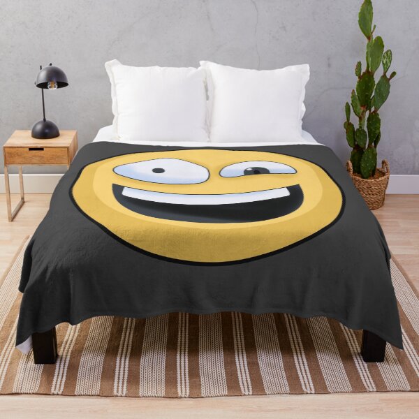 Item preview, laughing emoji - black designed and sold by ZiphGames.