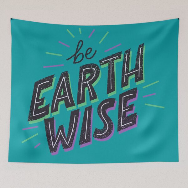 Item preview, Be Earth Wise Eco Friendly Husband Wife Friend Gift designed and sold by cattiktoks1718.