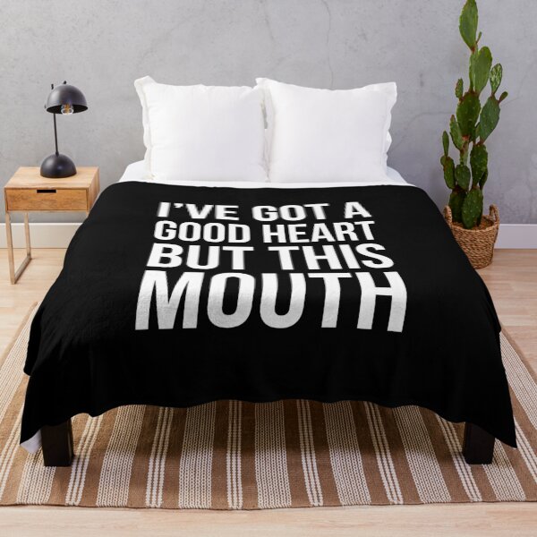 Item preview, I've Got A Good Heart But This Mouth designed and sold by evokearo.