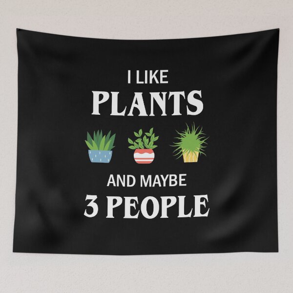 Item preview, Graden Design I Like Plants And Maybe 3 designed and sold by Joxxio.