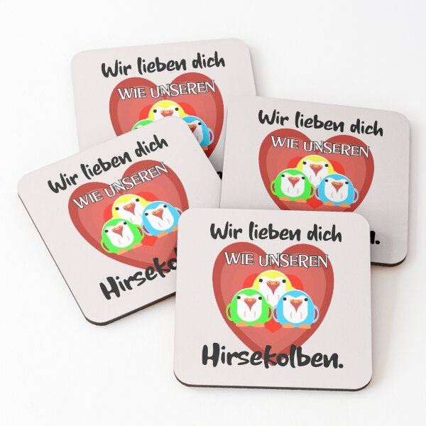Item preview, Budgies, love you and millet. designed and sold by Bodino.