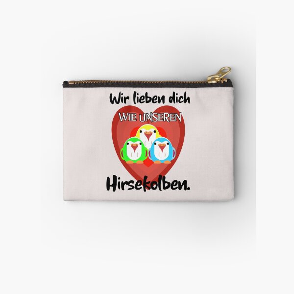 Item preview, Budgies, love you and millet. designed and sold by Bodino.