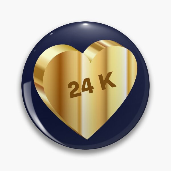 Item preview, 24 K Gold Heart designed and sold by artistoutfitter.