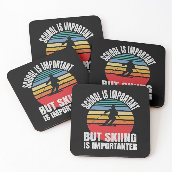 Item preview, School Is Important But Skiing Is Importanter designed and sold by ELAB27.