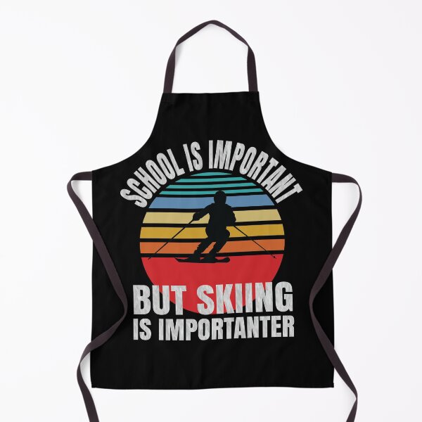 Item preview, School Is Important But Skiing Is Importanter designed and sold by ELAB27.