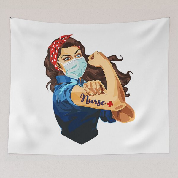 Item preview, Nurse T-ShirtNurse With Mask Face Nurse Life Disease designed and sold by ViceCenty.