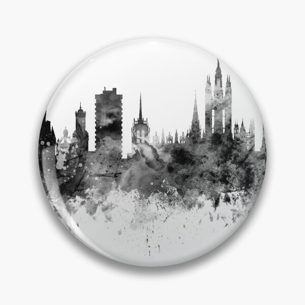 Item preview, Aberdeen Scotland Skyline designed and sold by ArtPrints.
