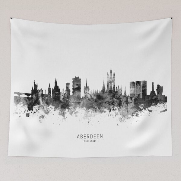 Artikelvorschau, Aberdeen Scotland Skyline entworfen und verkauft von ArtPrints.