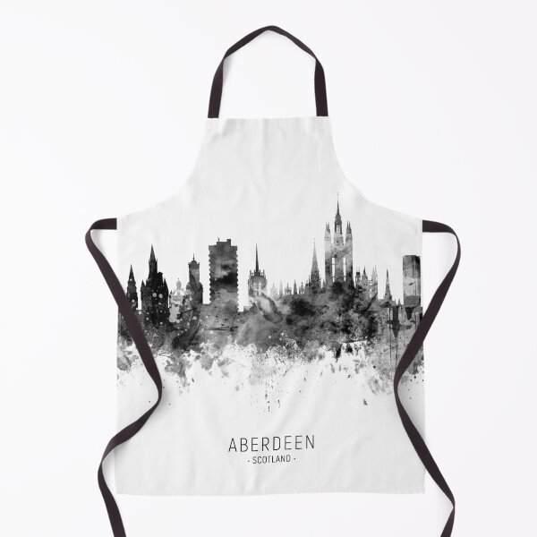 Item preview, Aberdeen Scotland Skyline designed and sold by ArtPrints.