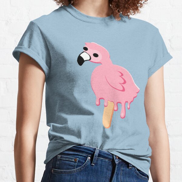Flamingo Bird Popsicle Classic T-Shirt