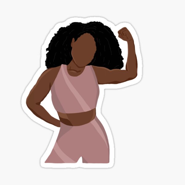 Gym Girl (2) Sticker for Sale by Kayla Anderson
